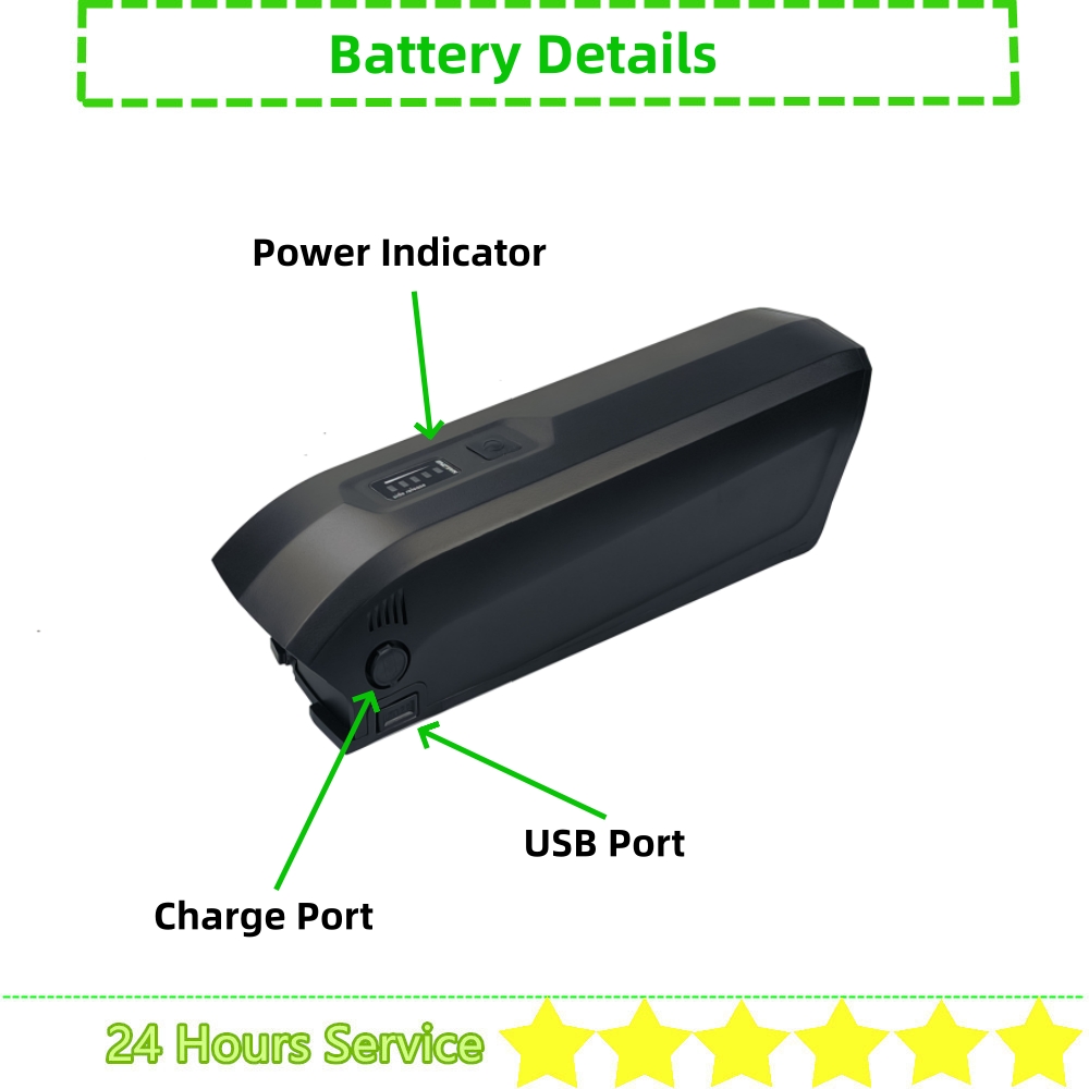 36V Ebike Battery Hailong 2 Si - Ebike Battery 48V 20Ah Hailong review and price