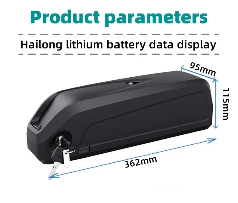 Versatile Hailong Battery, Mul - Ebike Battery 48V 20Ah Hailong review and price