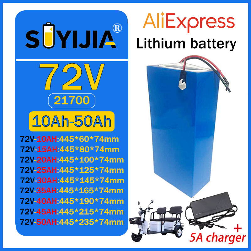 72V 50Ah 45Ah 20Ah 25Ah 30Ah 3 - Electric Bicycle Battery 72V 30Ah review and price