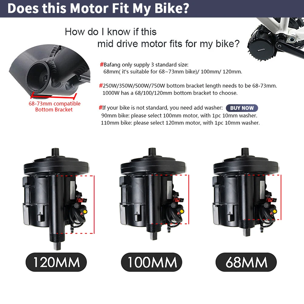 Bafang BBSHD 1000W  48V 68mm M - Bafang Bbshd 1000W Conversion Kit review and price